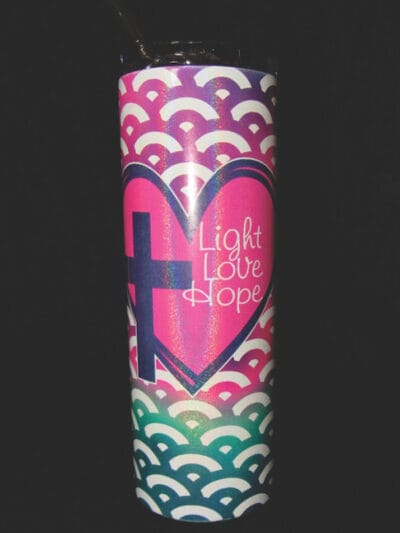 Light Love Hope Tumbler